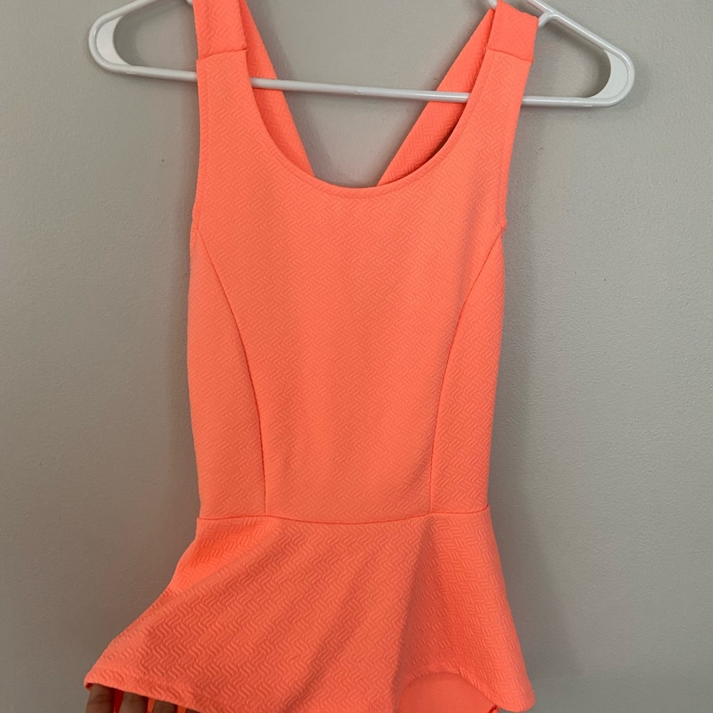 Coral shirt